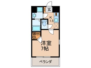 レークス大阪城イーストの物件間取画像